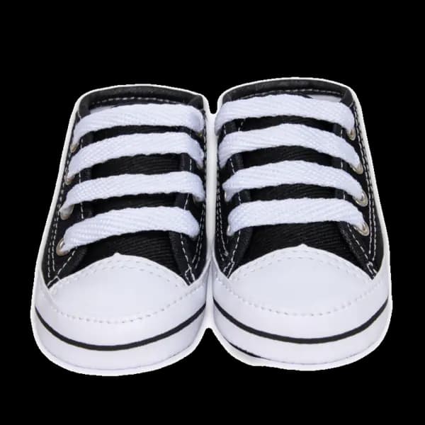 Tenis Starzinho Preto com Estrelinha de Cano Alto - foto 3
